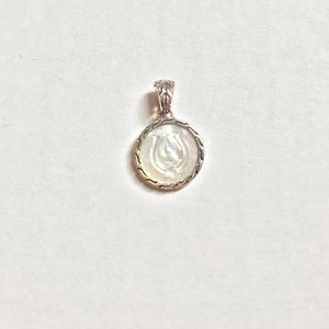 John Hardy Mother of Pearl Pendant