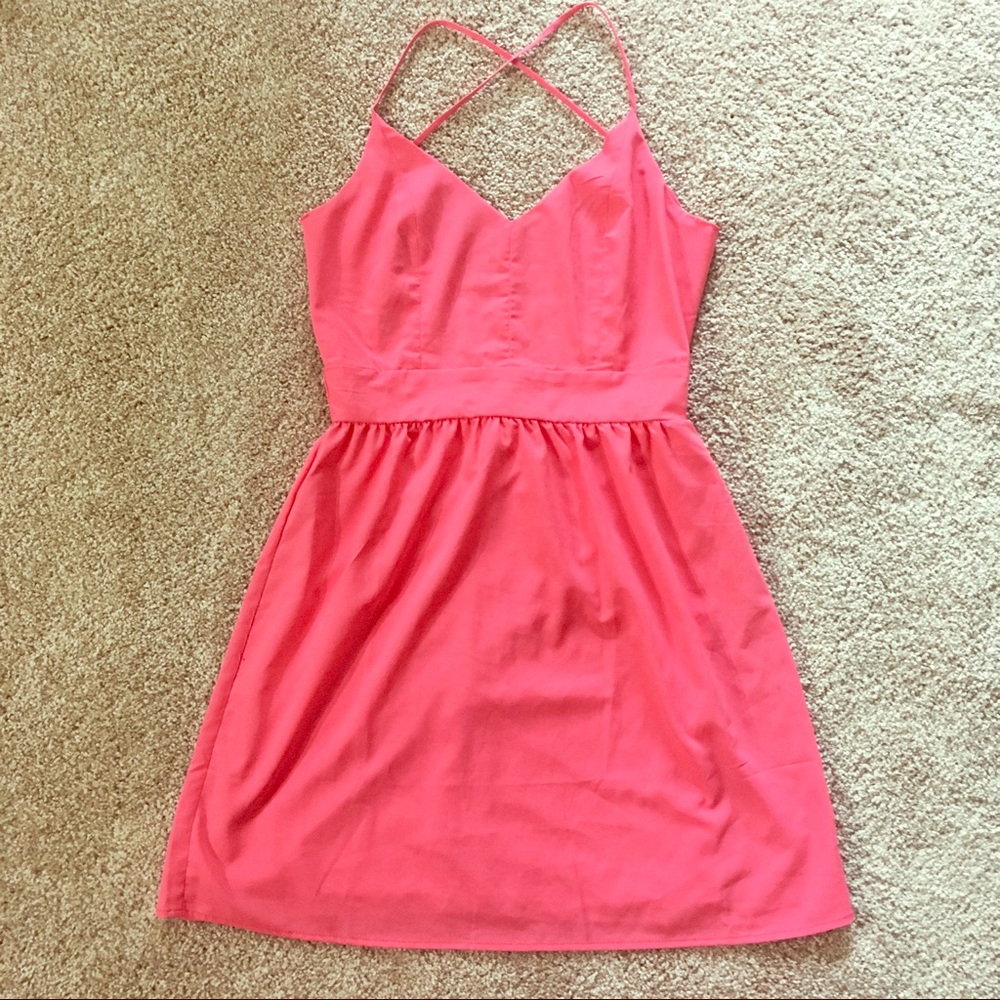 Hot pink tobi dress