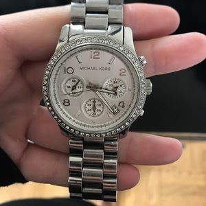 Silver MMK Watch