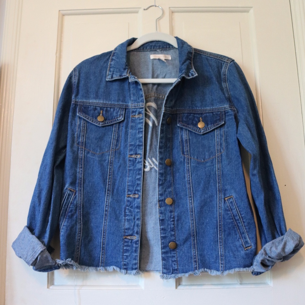 Forever 21 Love Me Forever Jean Jacket