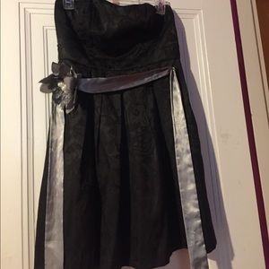 Strapless Homecoming dress