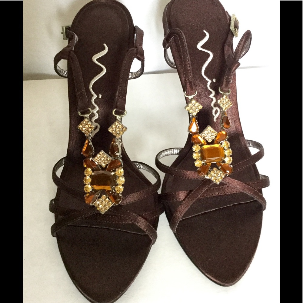 Rhinestone heels