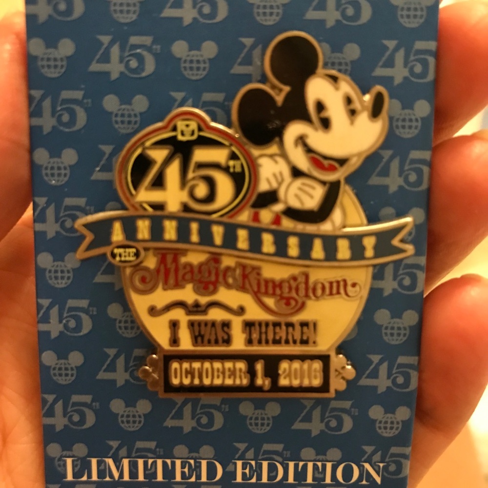 Disney 45th Anniversary very rare pin
