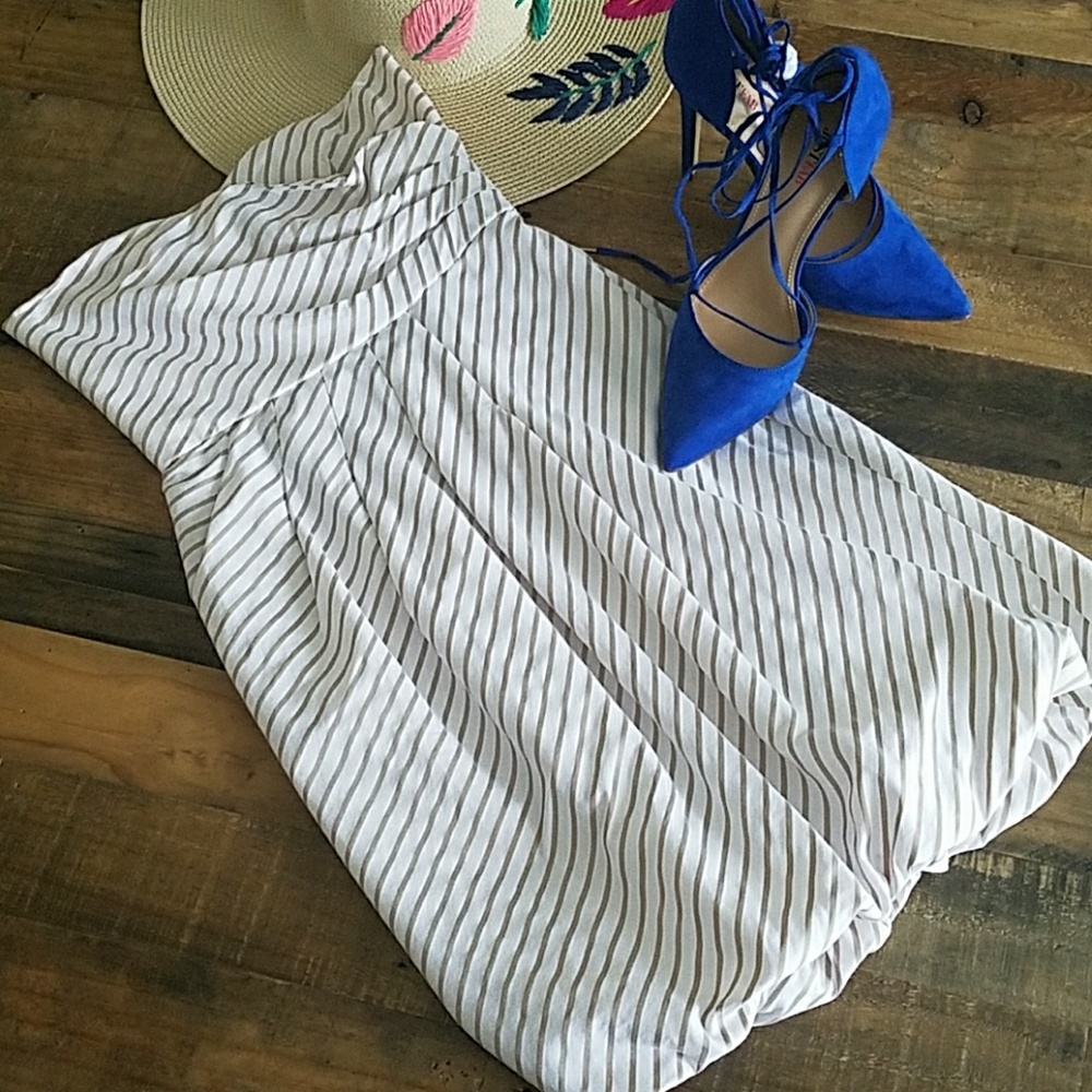 Zara Basic Strapless Dress