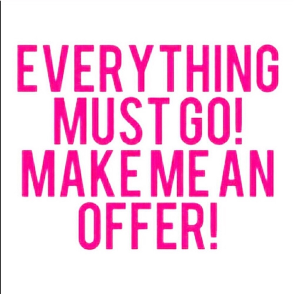 Accepting offers! Check out my closet!