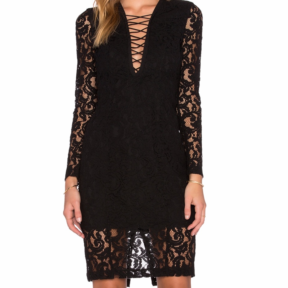 Jenner Lace Up Dress