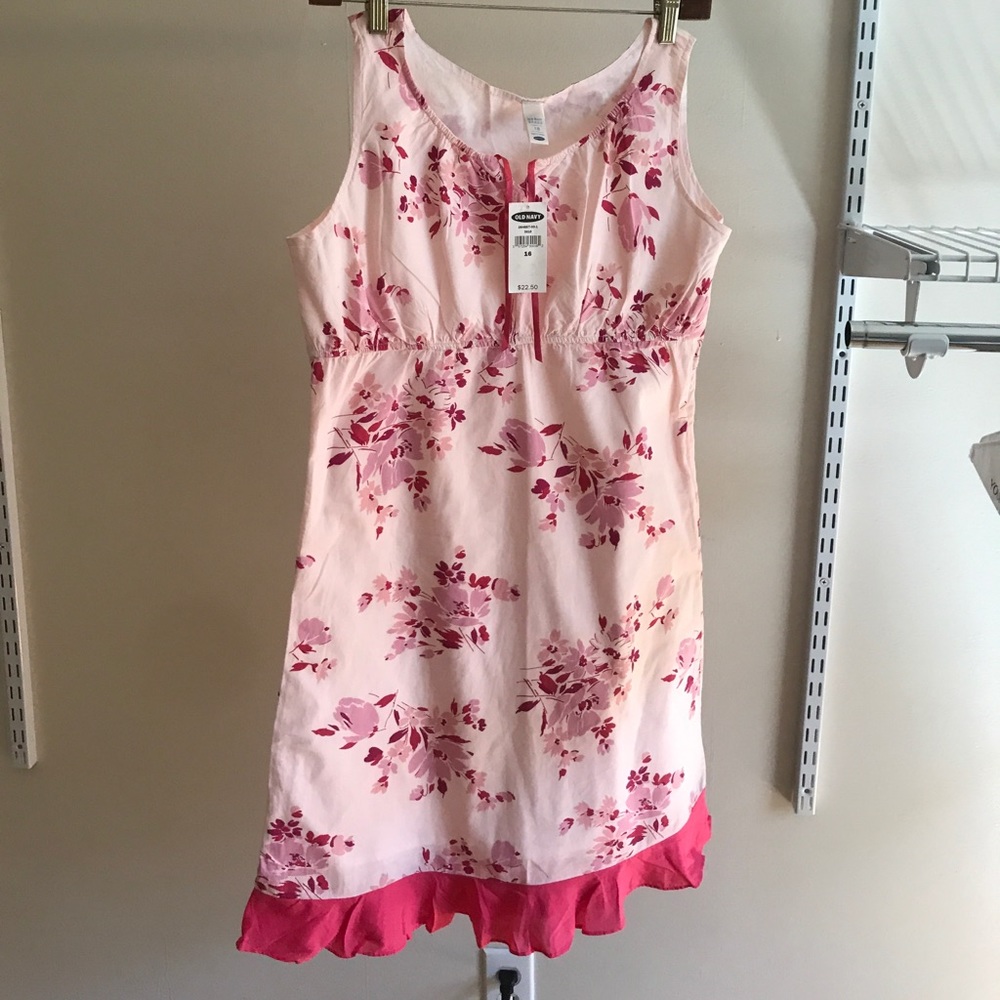 Light pink floral dress