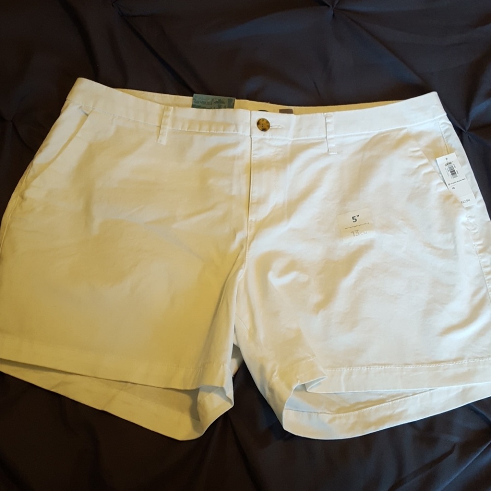 White Shorts