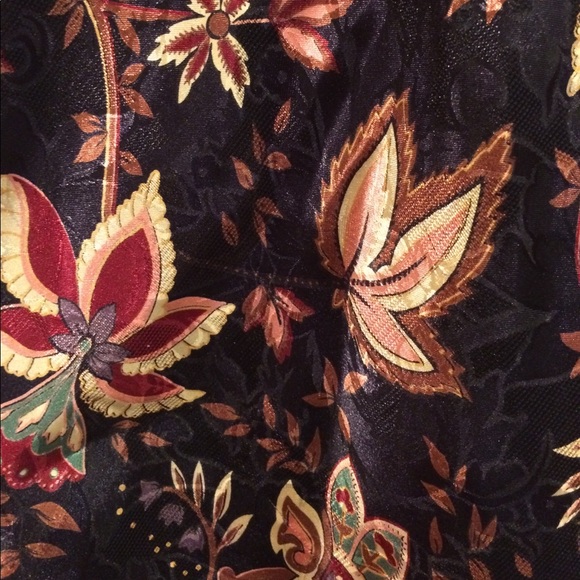 vintage 90s VS floral satin & lace slip - Picture 3 of 3