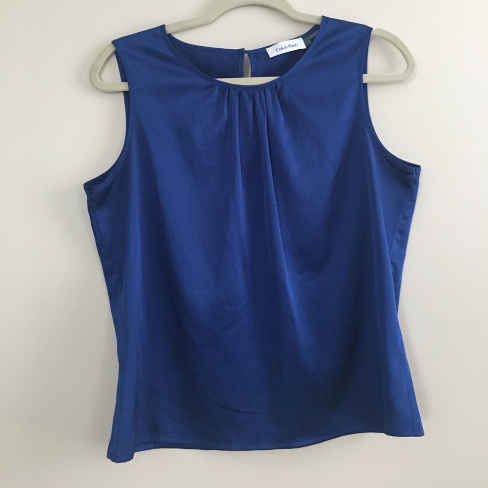 Calvin Klein short sleeve blouse top