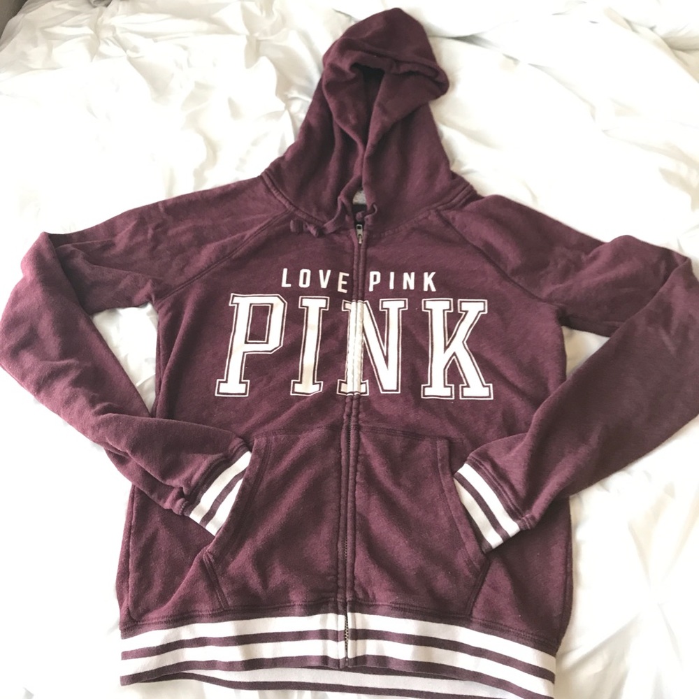 VS PINK zip up