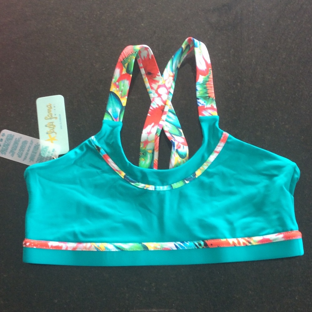 Luli Fama wild heart sports bra