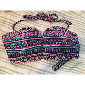 Bustier bikini top