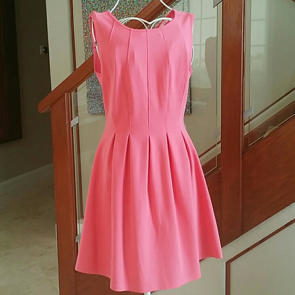 NEW boutique dress Coral pink in small S $68