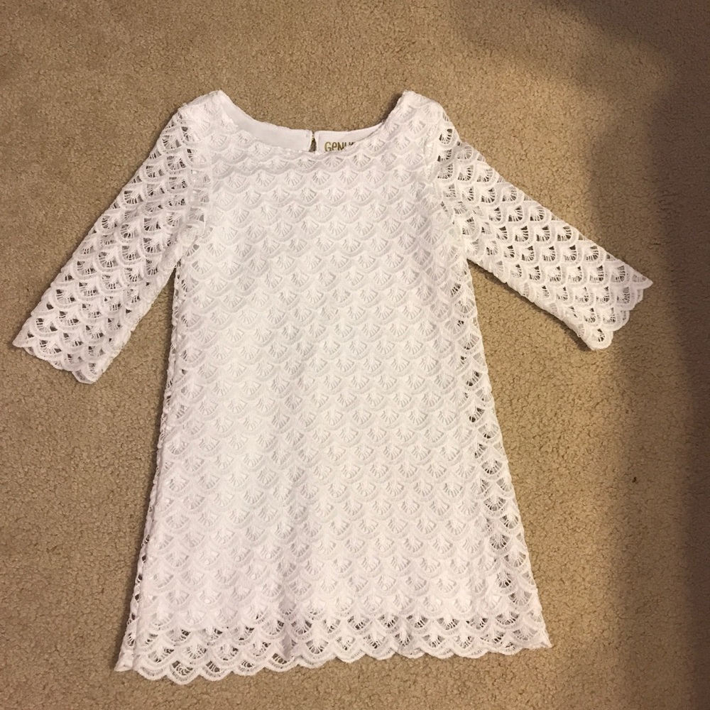 Osh Kosh White Dress 4T