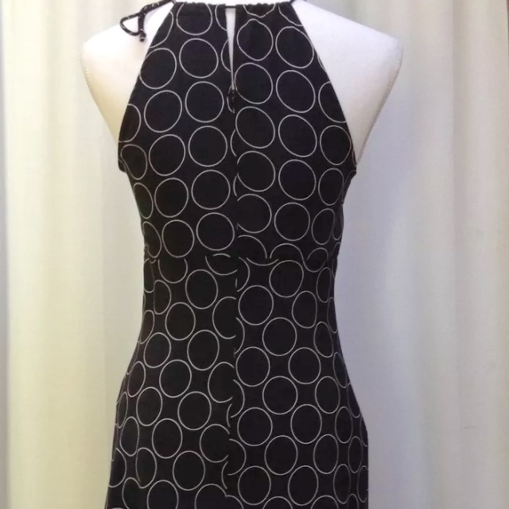 New York & Company Black and White Sun Dress SZ 2 - Picture 2 of 8