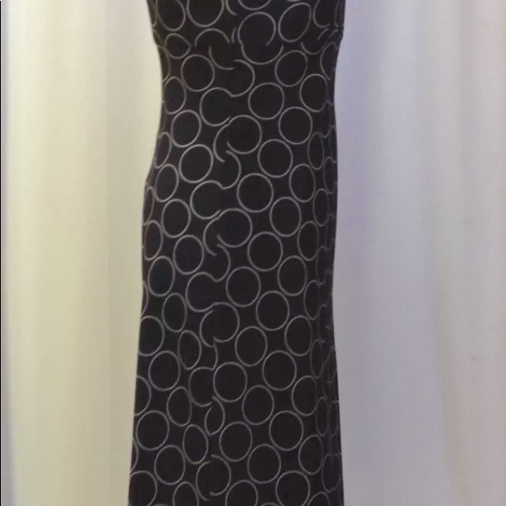 New York & Company Black and White Sun Dress SZ 2 - Picture 3 of 8