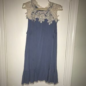 Frilly Blue Dress