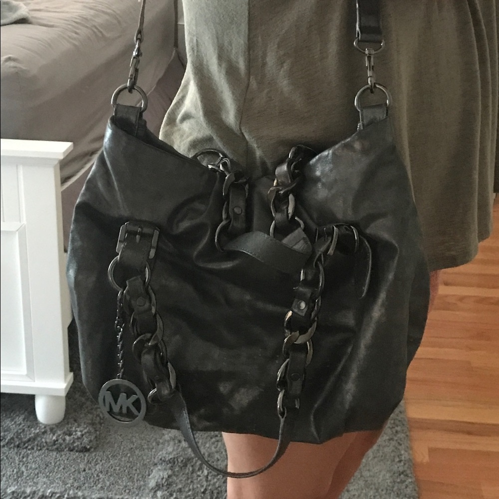Gunmetal Michael Kors Purse