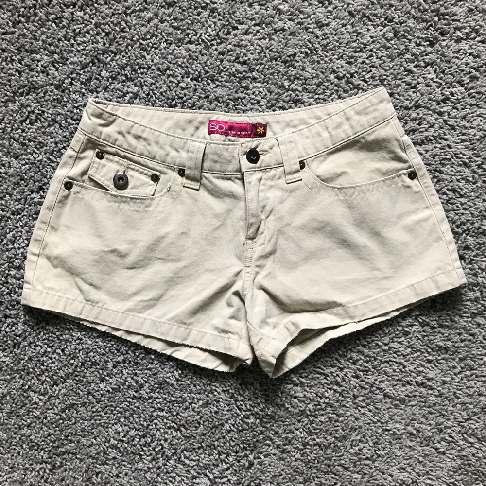 SO Khaki Shorts