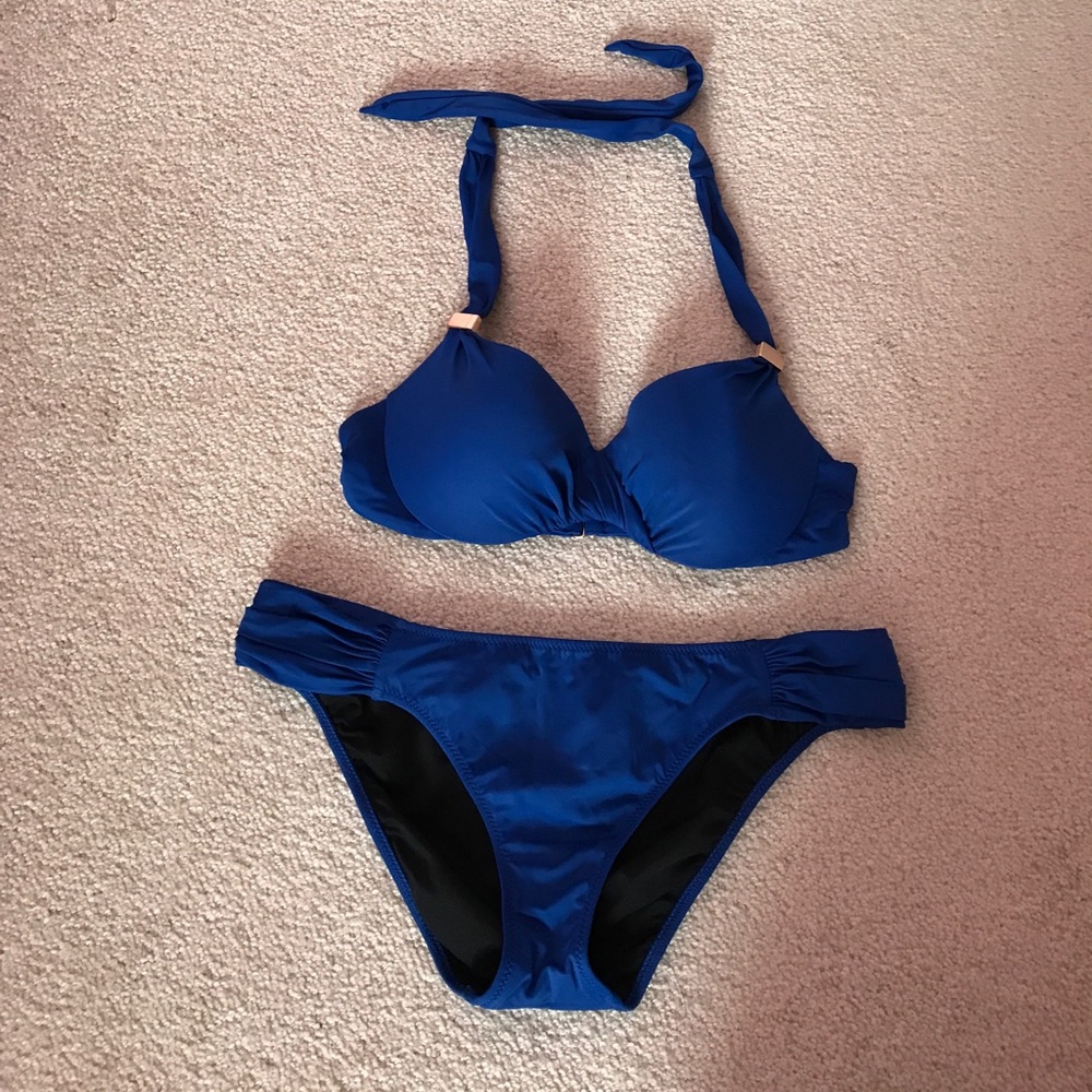 Victoria's Secret royal blue bikini