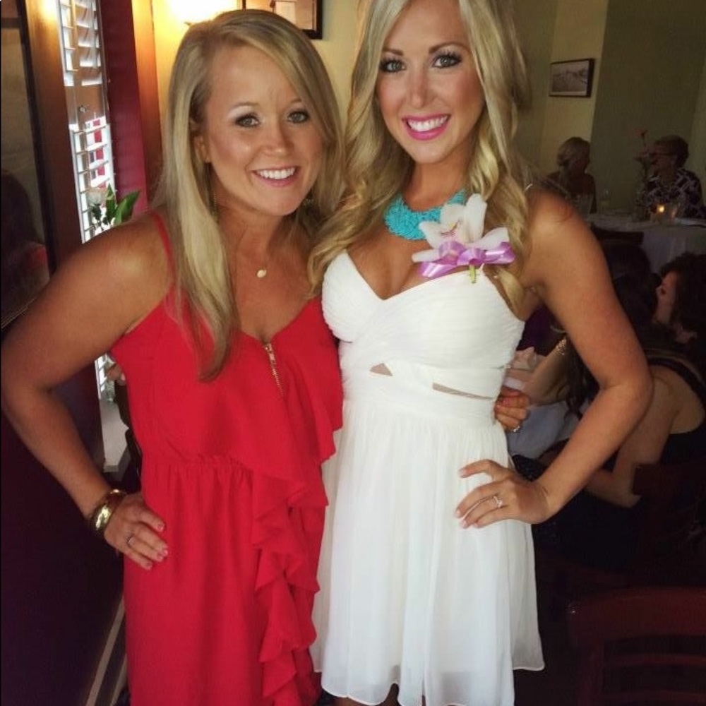 White dress only worn once