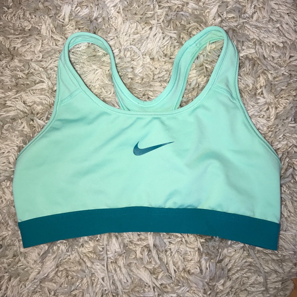 nike dri fit sports bra!