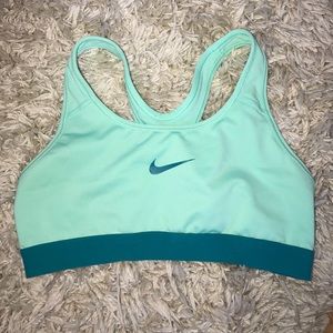 nike dri fit sports bra!