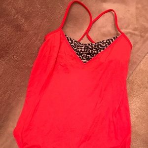 Lululemon workout tank cheetah print