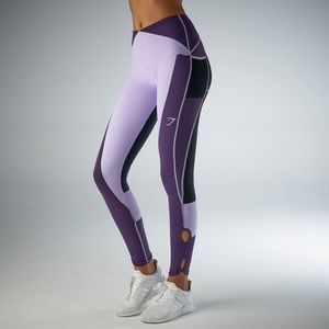 Gymshark prism leggings in purple