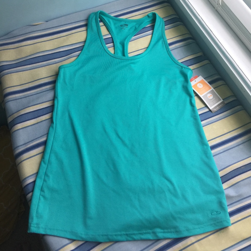 Turquoise C9 Racerback Tank