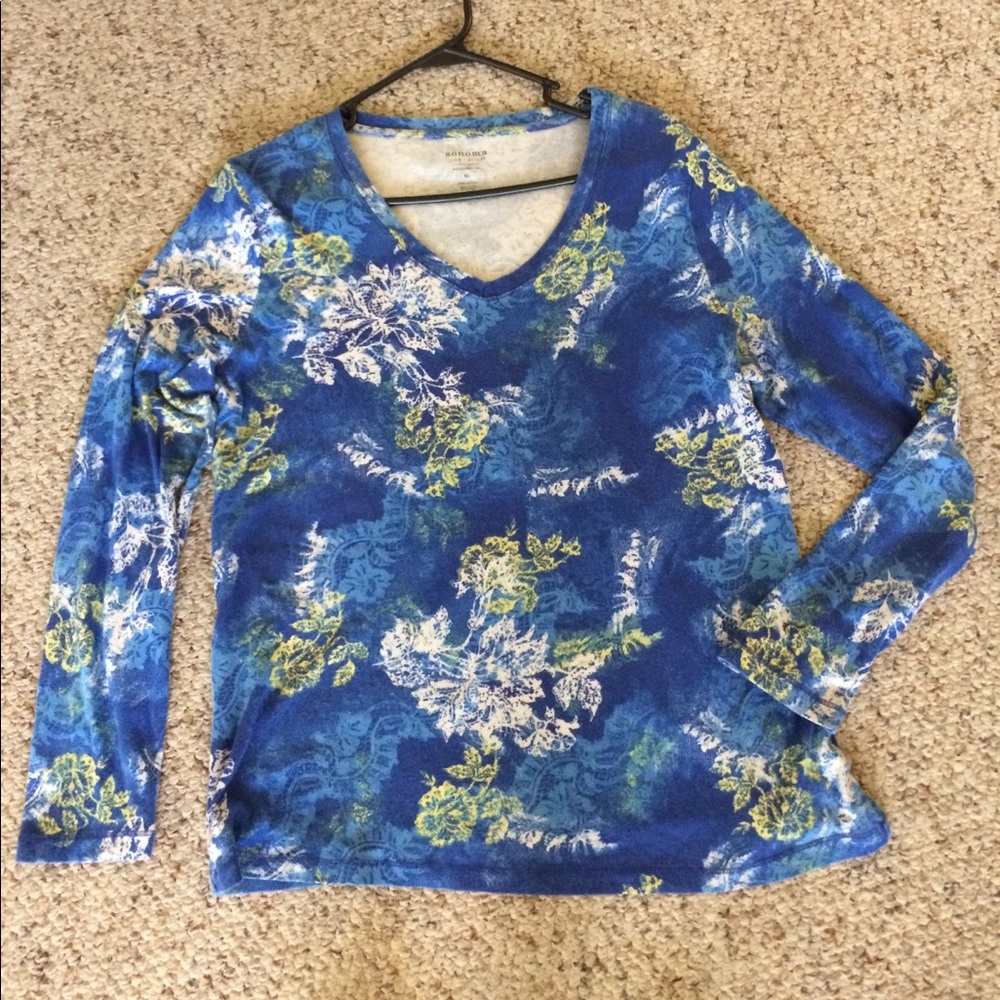 Sonoma XL Scoop Neck Top