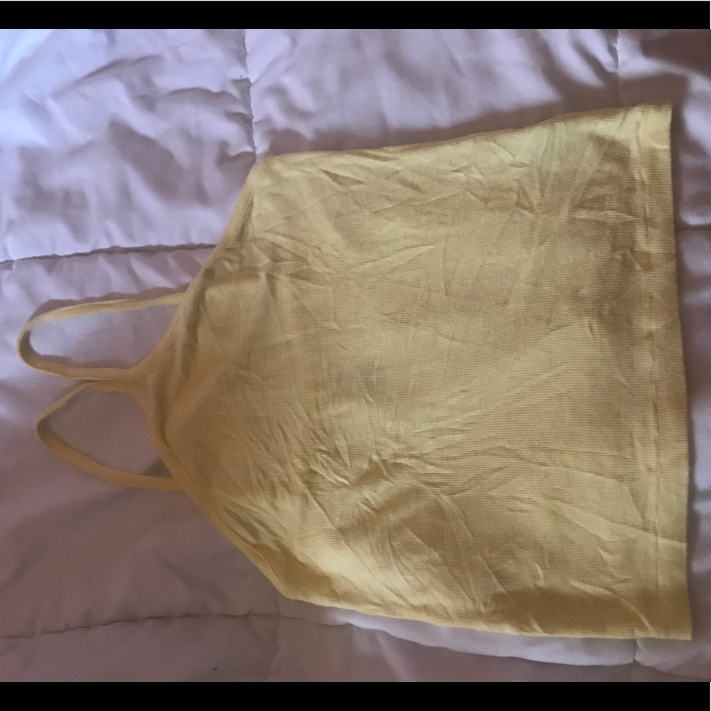 Yellow tank top