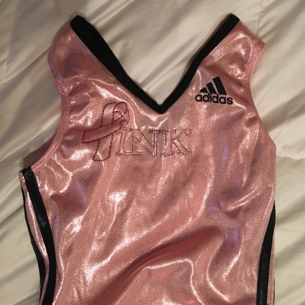 Gymnastic Leotard Addidas Breast Cancer Awareness