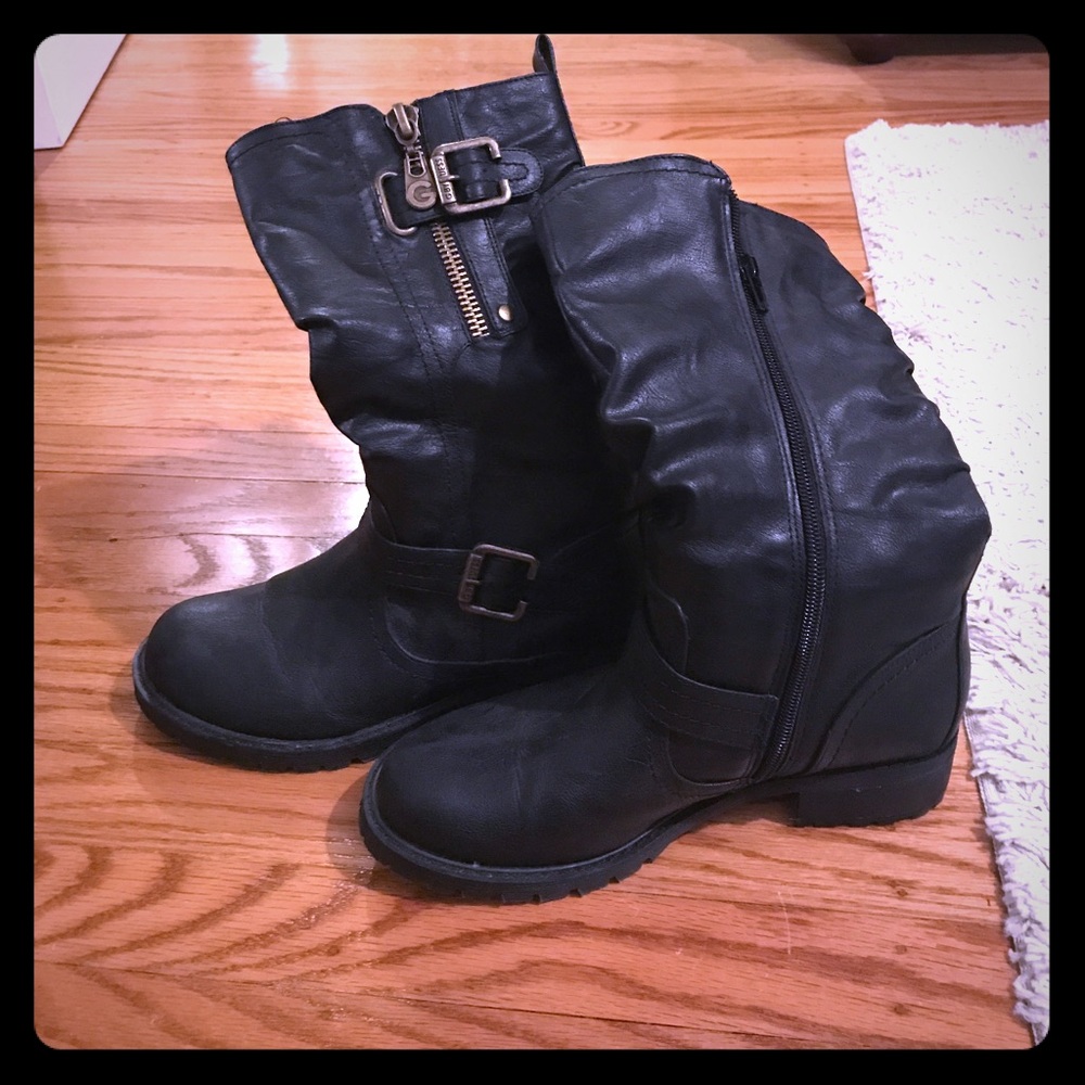Black Guess Boots