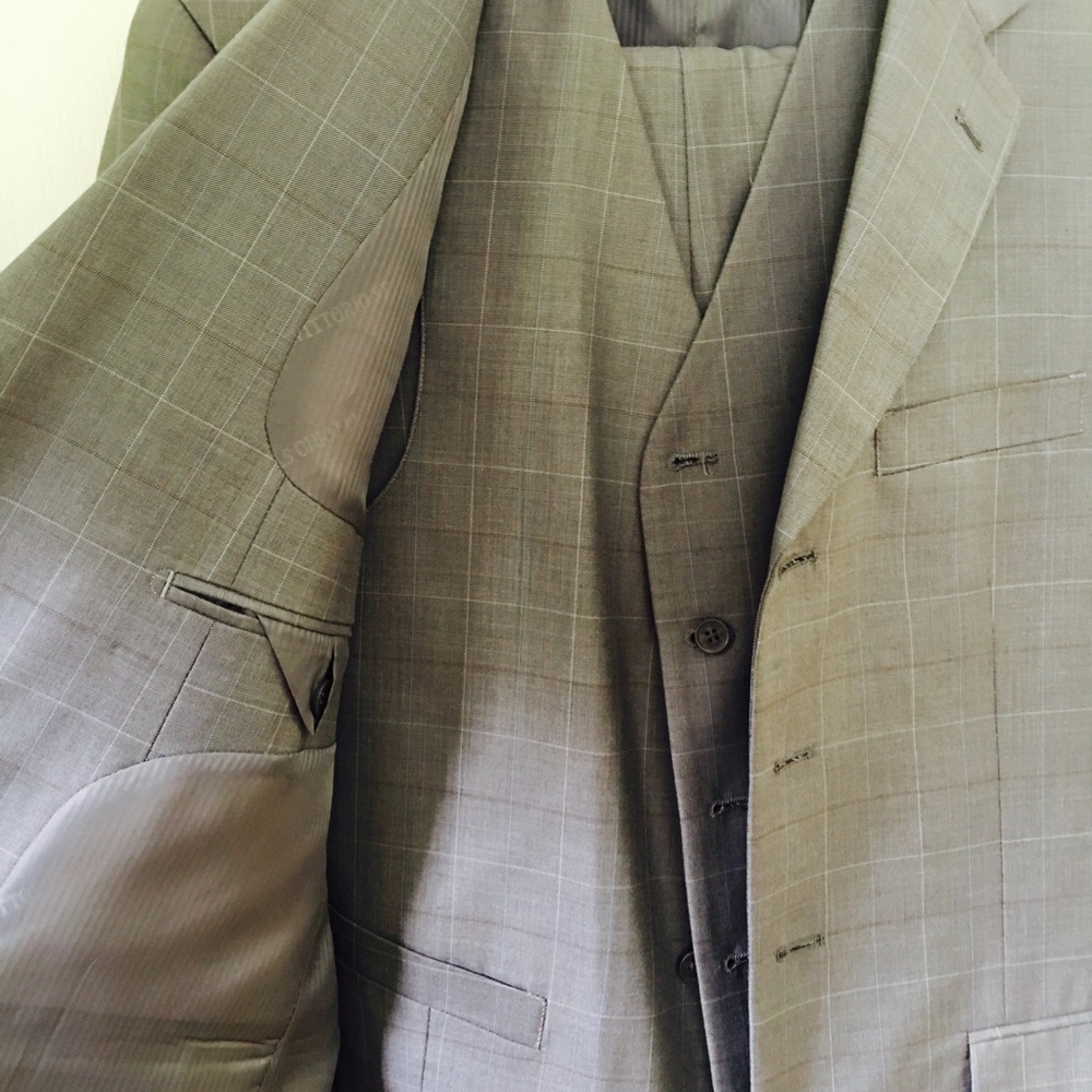 Men's Vittorio St. Angelo 3 piece Suit