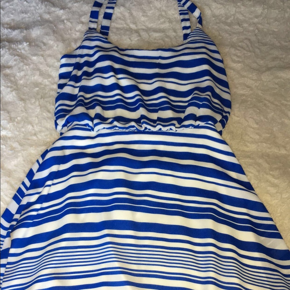 striped summer dress