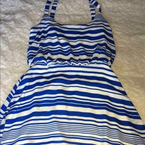 striped summer dress
