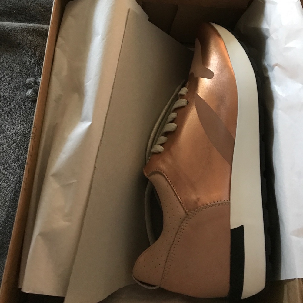 Free people lace up sneakers
