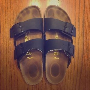 Black Birkenstocks Women's Size 39 (9-9.5)