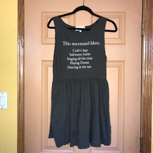 Wildfox Grey mermaid dress