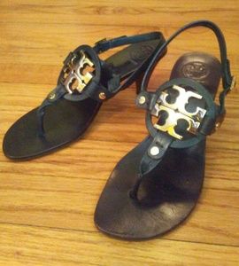Tory Burch Wooden Heeled Sandals