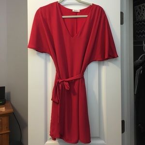 Red Everly Dress