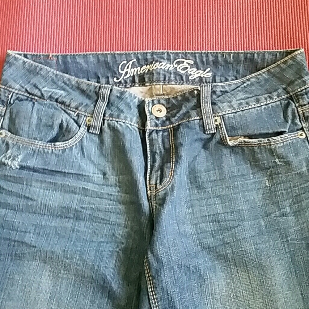 American Eagle Distressed Jeans 4Reg