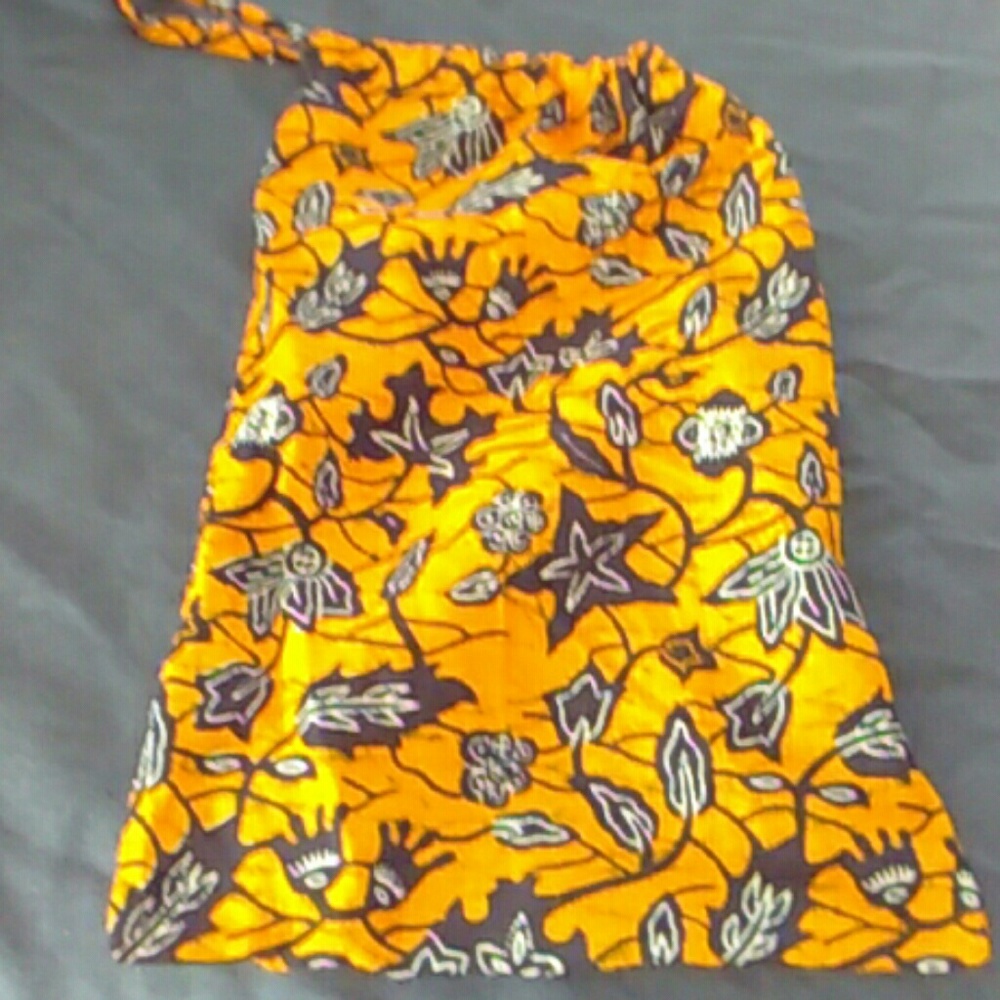 African sandal bag