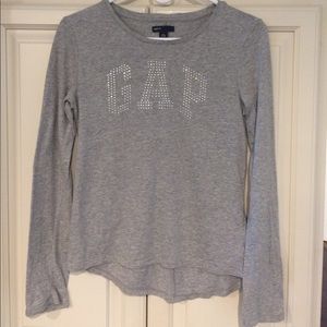 XXL 14/16 GapKids Gray Long Sleeve Shirt