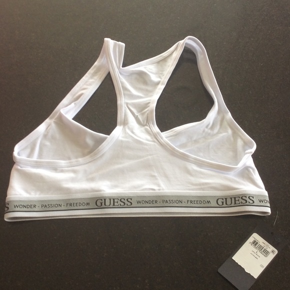 Guess white pullover sports bra - Picture 2 of 4