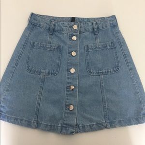 Demin skirt