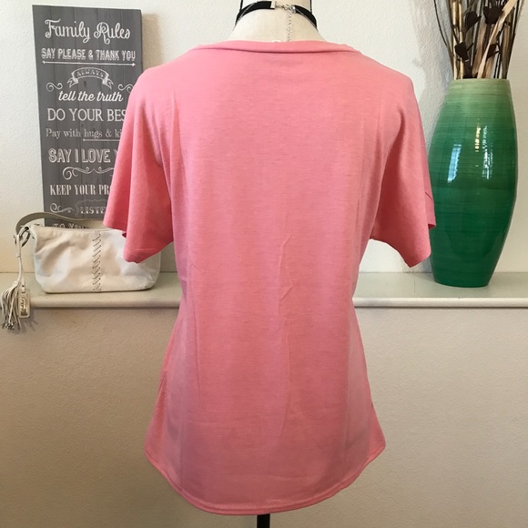 NEW "Faith over Fear" Inspirational Graphic Tee - Picture 3 of 5