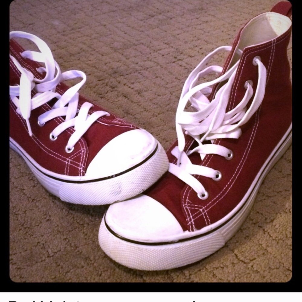 The 21 hi top converse style sneakers 10